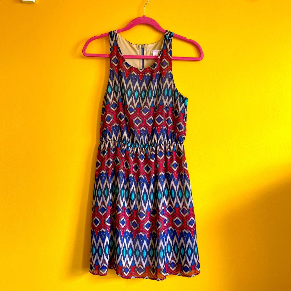 Colorful Patterned dress!